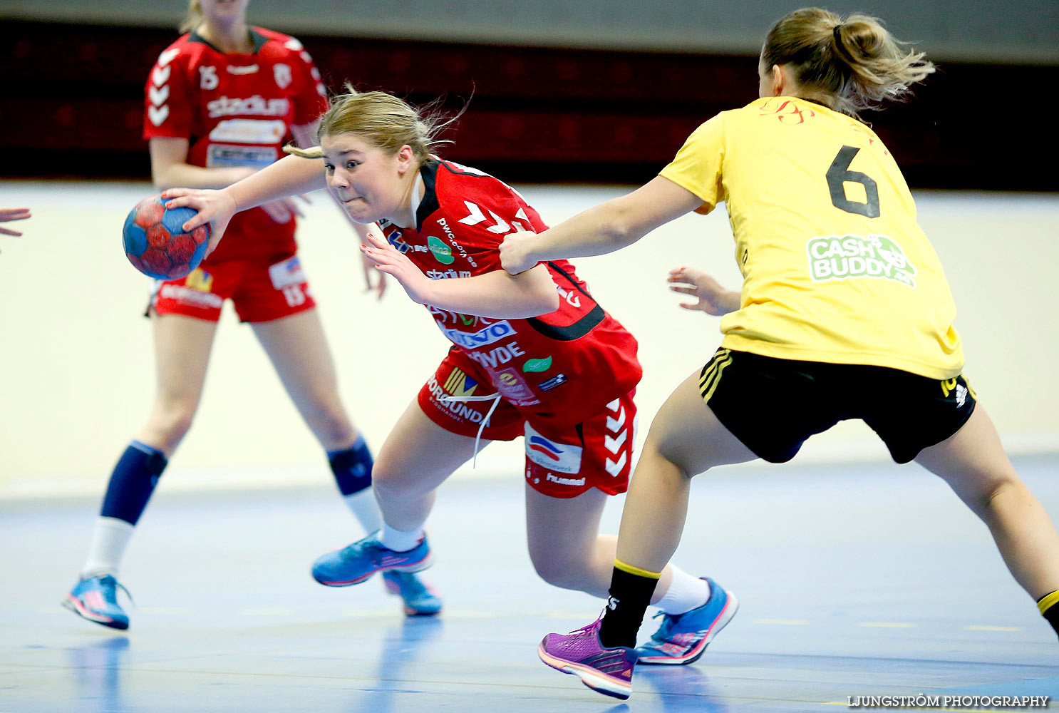 Skövde HF J-IK Sävehof 1 J 31-30,dam,Skövde Idrottshall,Skövde,Sverige,Handboll,,2015,126954