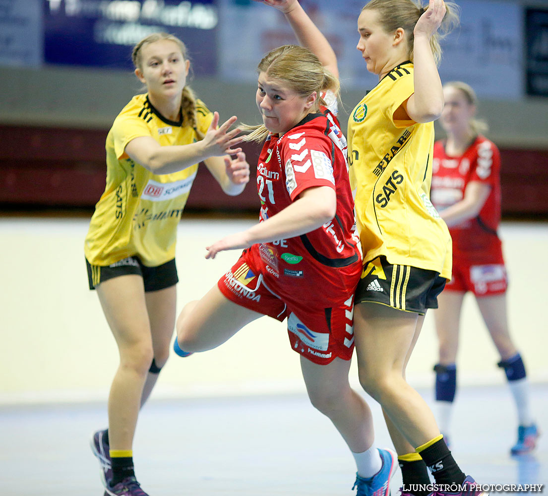 Skövde HF J-IK Sävehof 1 J 31-30,dam,Skövde Idrottshall,Skövde,Sverige,Handboll,,2015,126955