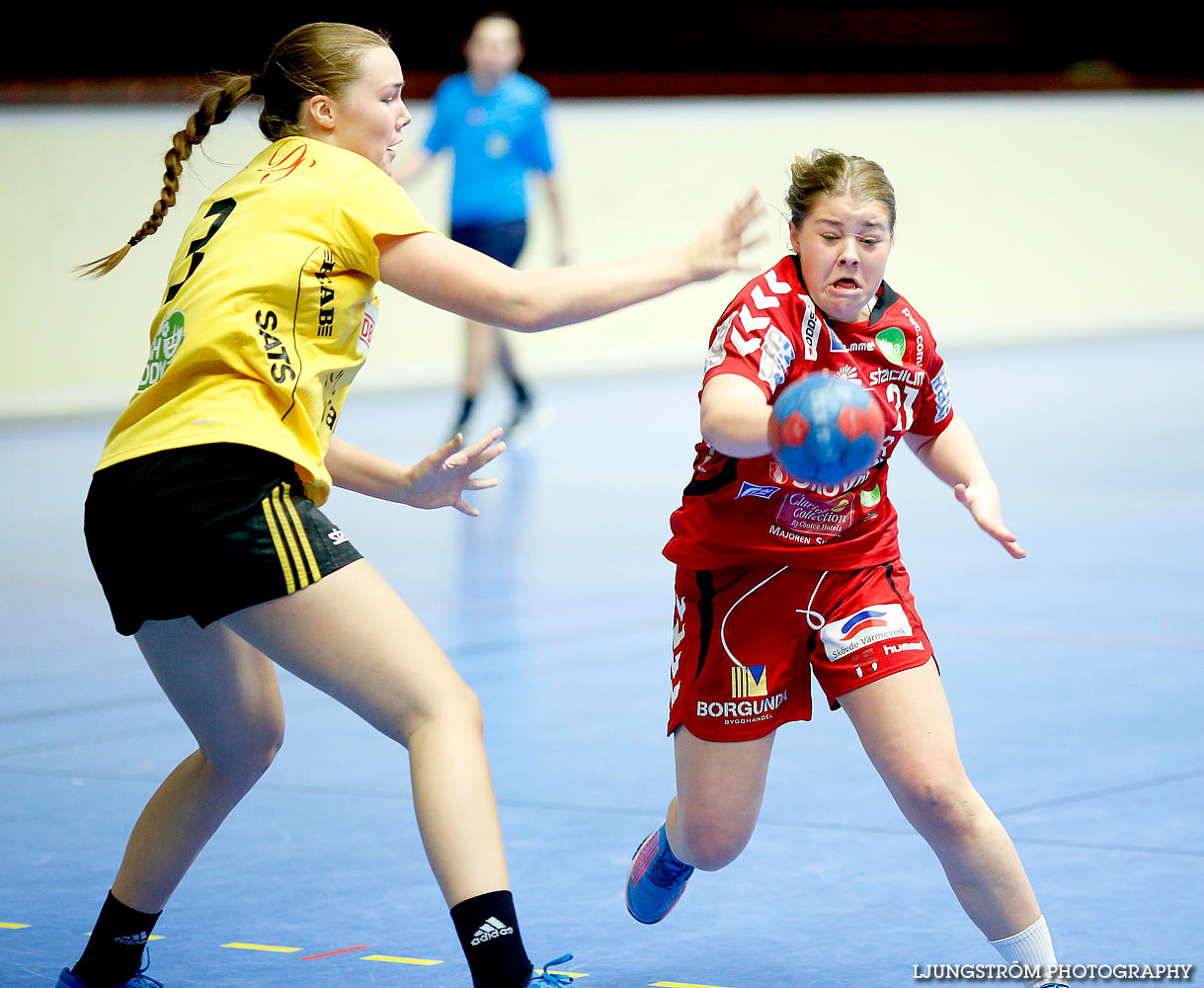 Skövde HF J-IK Sävehof 1 J 31-30,dam,Skövde Idrottshall,Skövde,Sverige,Handboll,,2015,126956