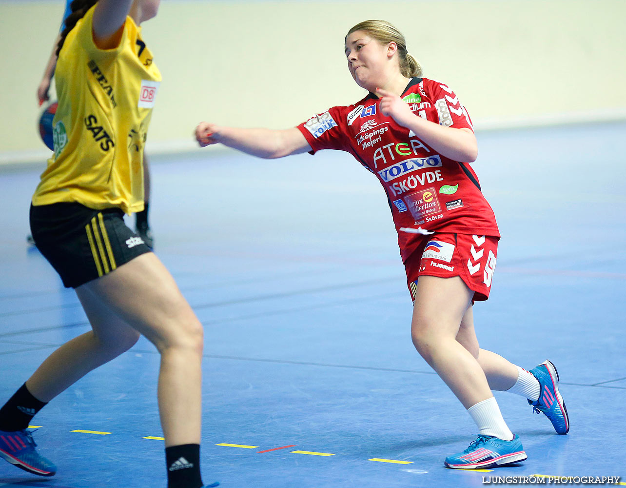 Skövde HF J-IK Sävehof 1 J 31-30,dam,Skövde Idrottshall,Skövde,Sverige,Handboll,,2015,126957