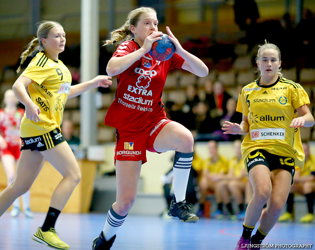 Skövde HF J-IK Sävehof 1 J 31-30,dam,Skövde Idrottshall,Skövde,Sverige,Handboll,,2015,126963