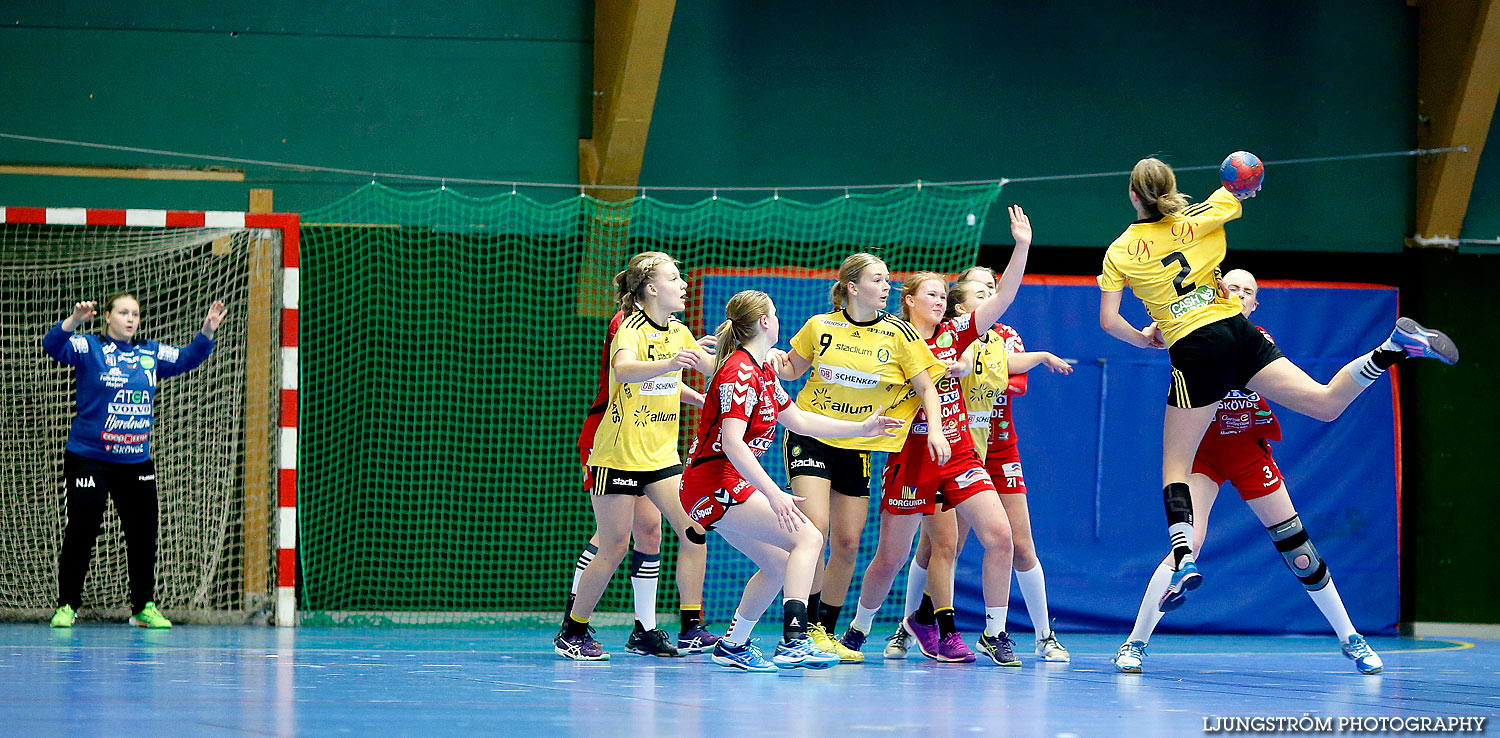 Skövde HF J-IK Sävehof 1 J 31-30,dam,Skövde Idrottshall,Skövde,Sverige,Handboll,,2015,126965