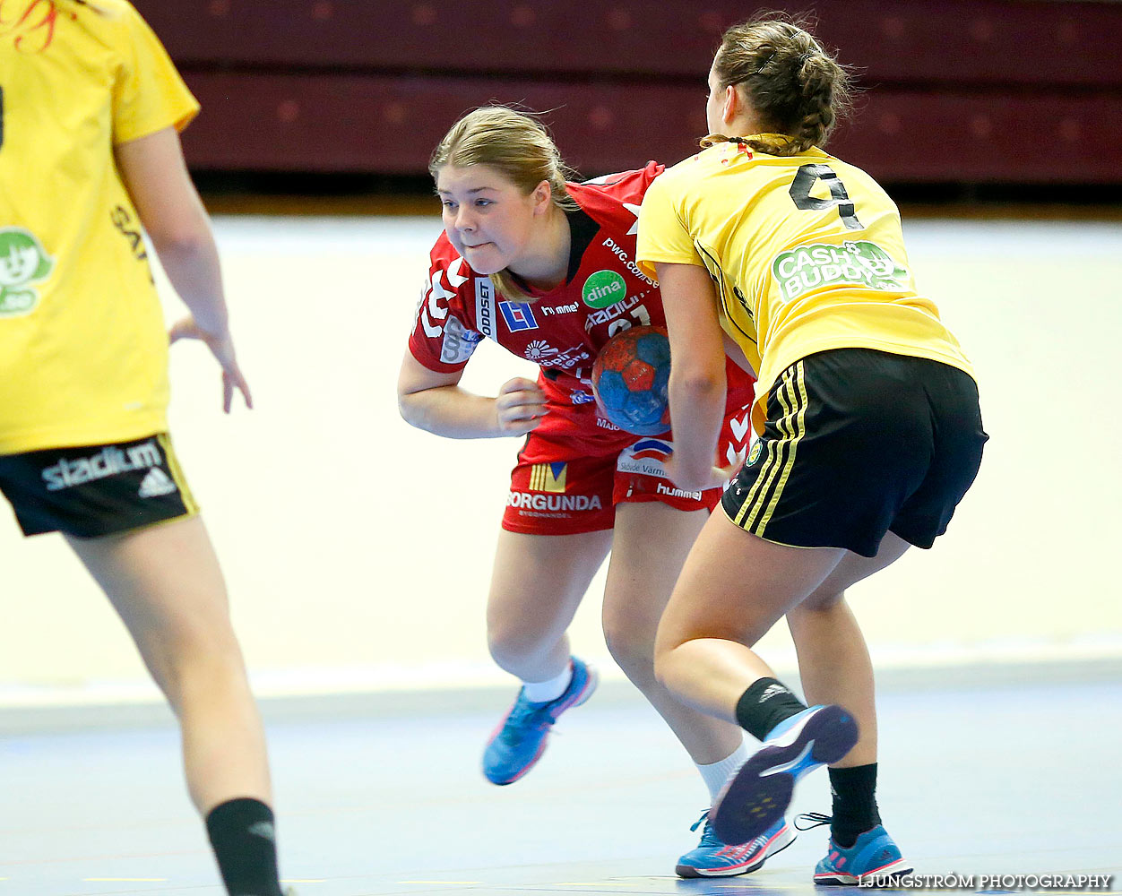 Skövde HF J-IK Sävehof 1 J 31-30,dam,Skövde Idrottshall,Skövde,Sverige,Handboll,,2015,126991