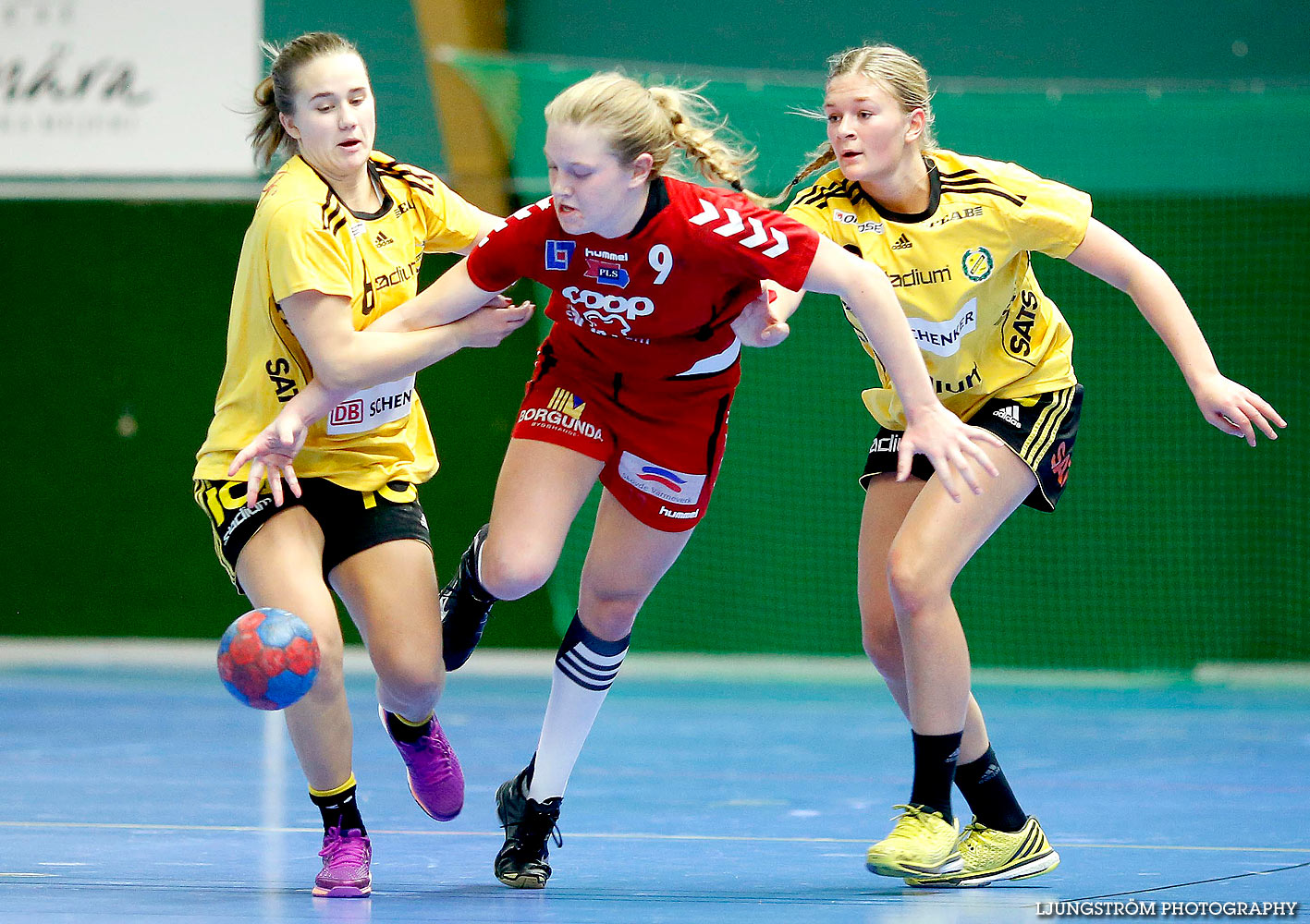 Skövde HF J-IK Sävehof 1 J 31-30,dam,Skövde Idrottshall,Skövde,Sverige,Handboll,,2015,126995