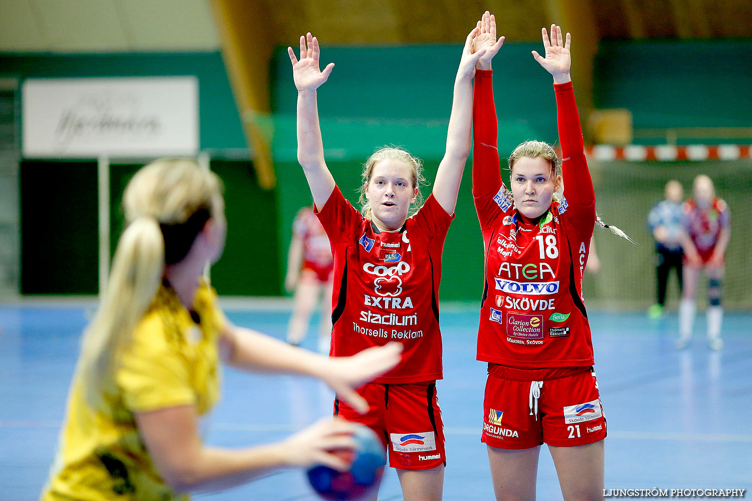 Skövde HF J-IK Sävehof 1 J 31-30,dam,Skövde Idrottshall,Skövde,Sverige,Handboll,,2015,126998