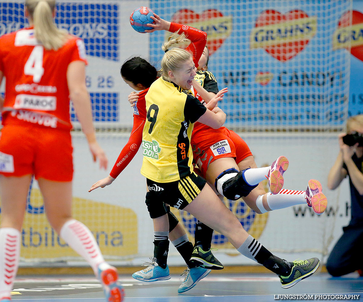 Skövde HF-IK Sävehof 23-28,dam,Arena Skövde,Skövde,Sverige,Handboll,,2015,130907