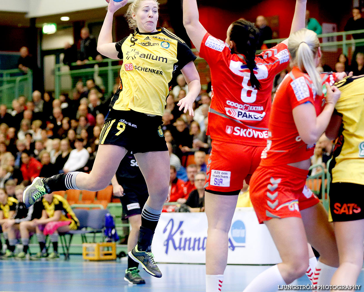 Skövde HF-IK Sävehof 23-28,dam,Arena Skövde,Skövde,Sverige,Handboll,,2015,130914