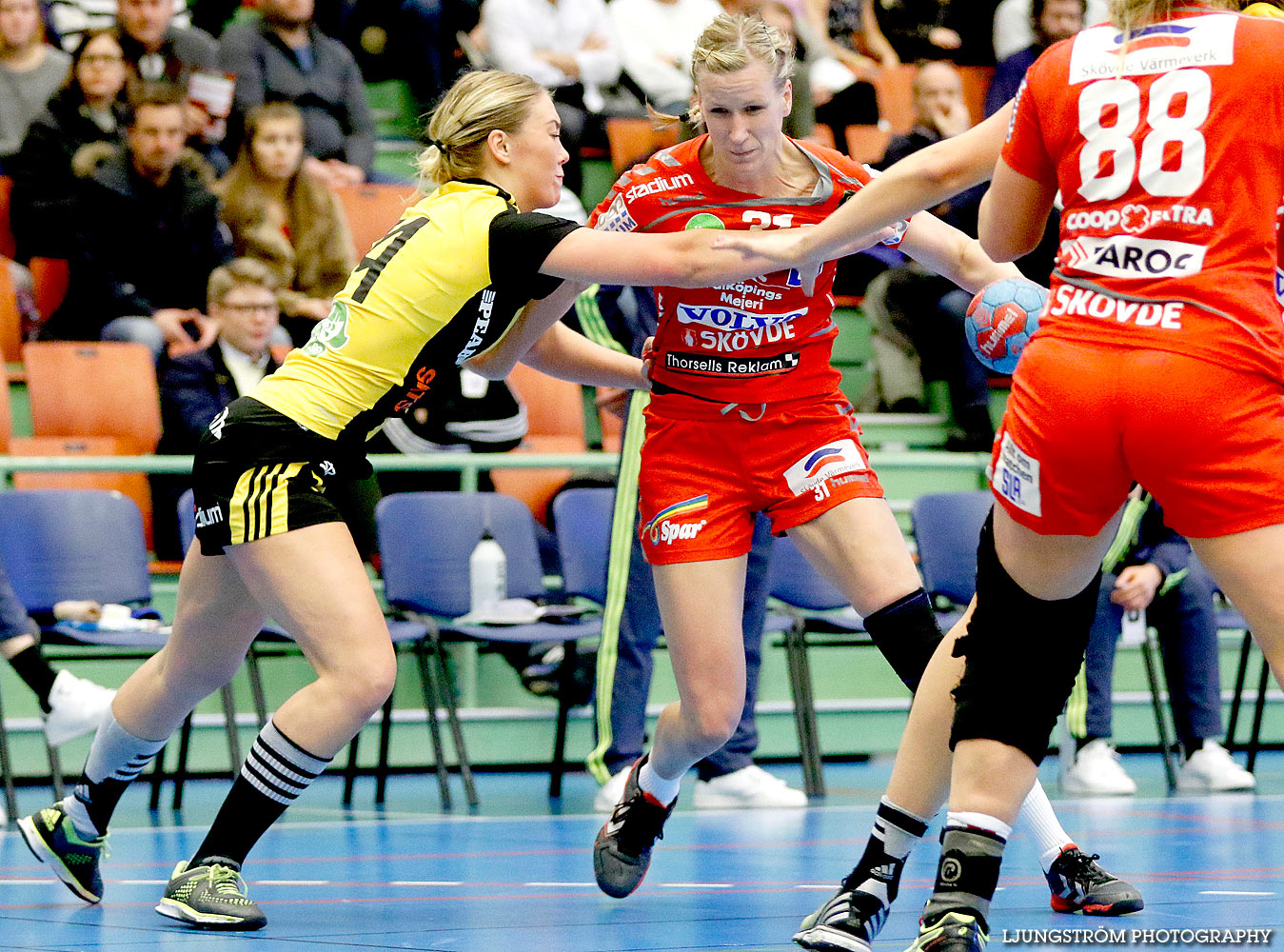 Skövde HF-IK Sävehof 23-28,dam,Arena Skövde,Skövde,Sverige,Handboll,,2015,130977