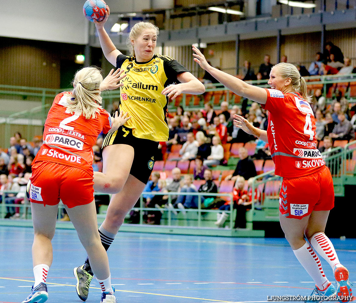 Skövde HF-IK Sävehof 23-28,dam,Arena Skövde,Skövde,Sverige,Handboll,,2015,131002