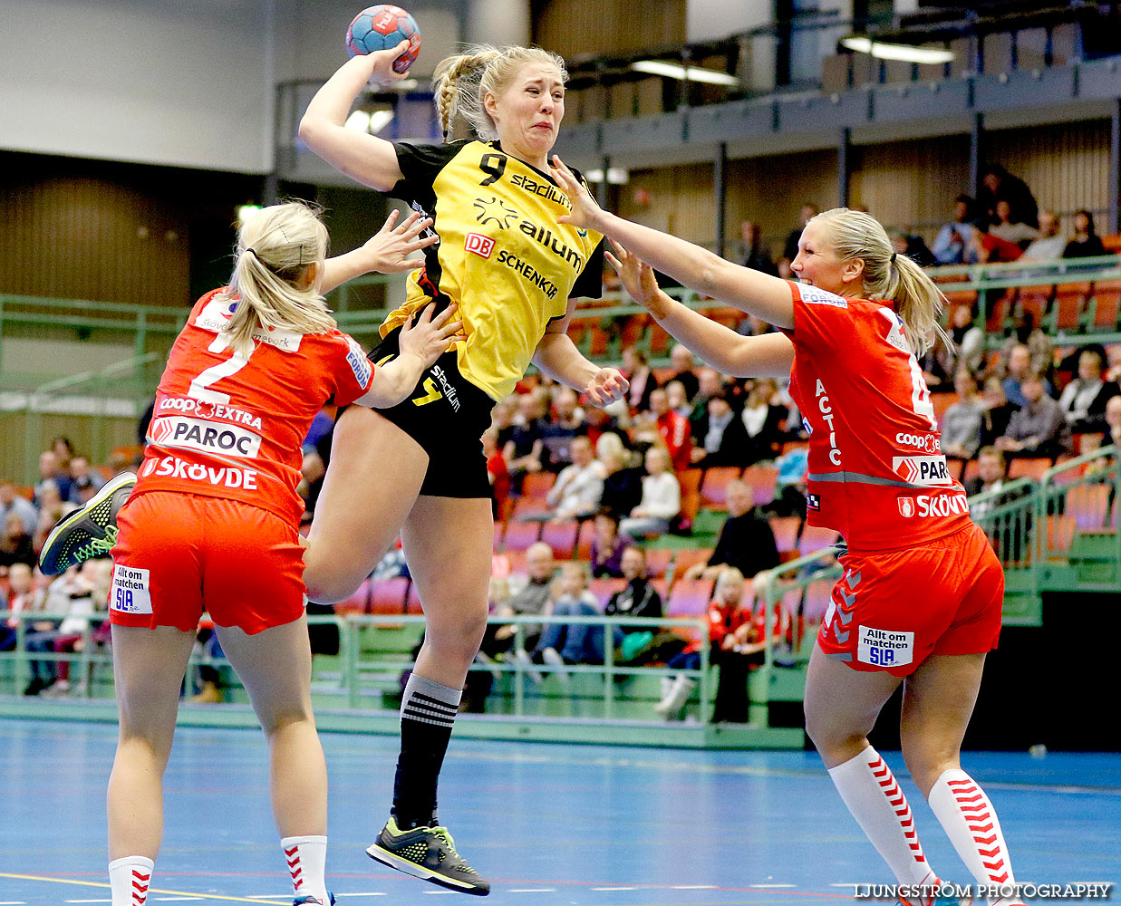 Skövde HF-IK Sävehof 23-28,dam,Arena Skövde,Skövde,Sverige,Handboll,,2015,131003