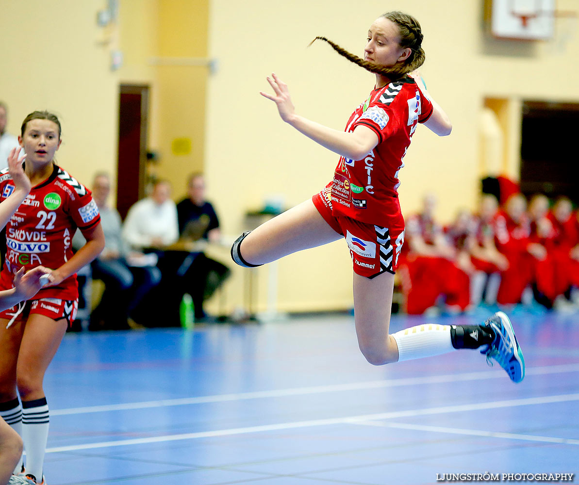 Ungdoms-SM Steg 3 Damjuniorer Skövde HF-Kungälvs HK 19-18,dam,Arena Skövde,Skövde,Sverige,Ungdoms-SM,Handboll,2016,131461