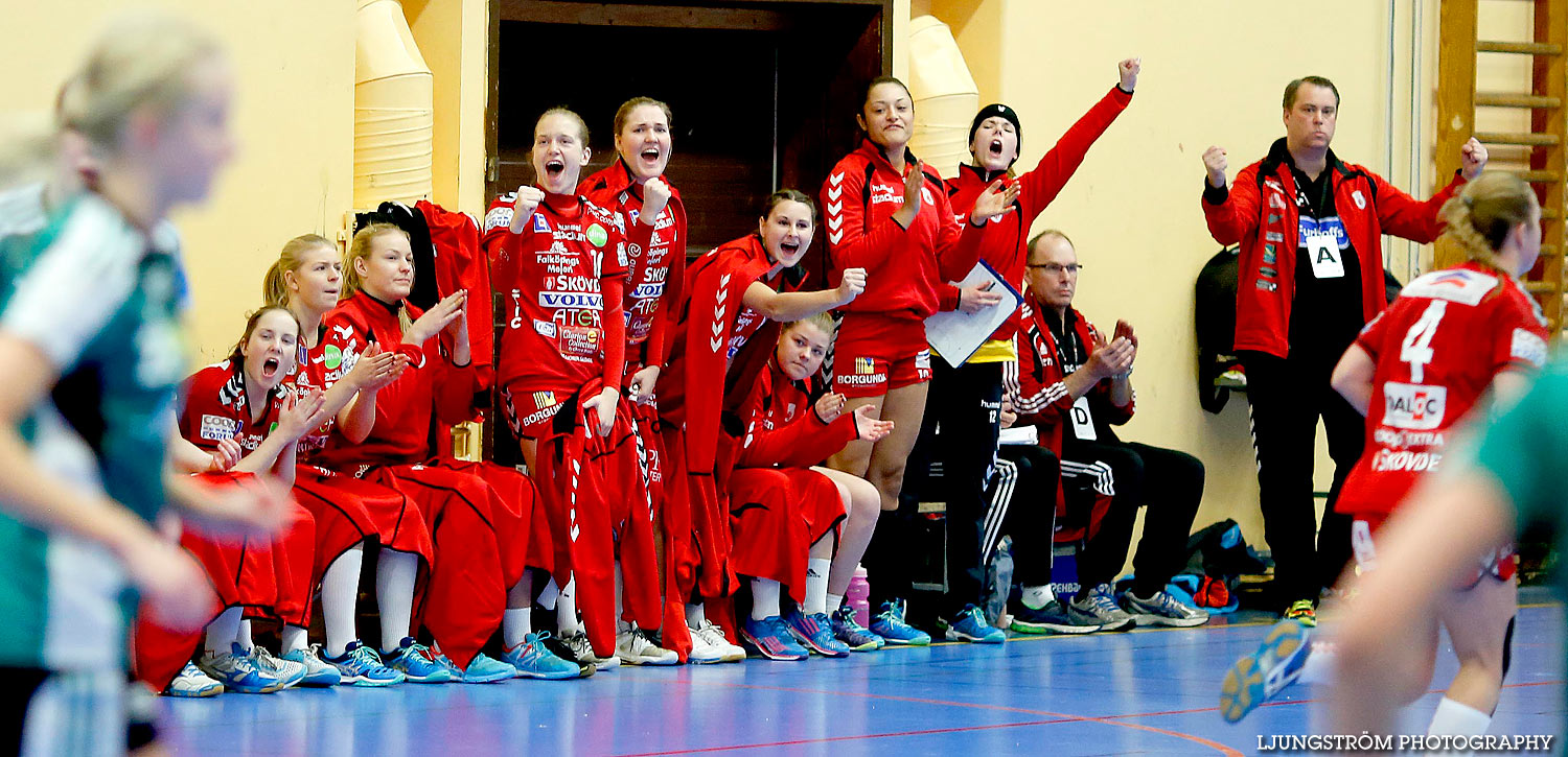 Ungdoms-SM Steg 3 Damjuniorer Skövde HF-Kungälvs HK 19-18,dam,Arena Skövde,Skövde,Sverige,Ungdoms-SM,Handboll,2016,131469