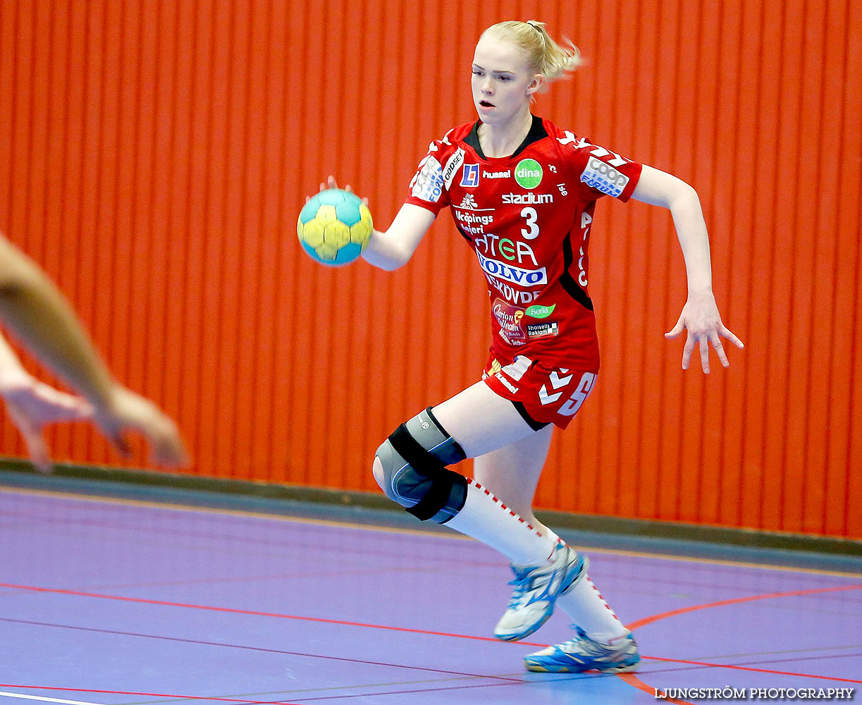 Ungdoms-SM Steg 3 Damjuniorer Skövde HF-Kungälvs HK 19-18,dam,Arena Skövde,Skövde,Sverige,Ungdoms-SM,Handboll,2016,131496