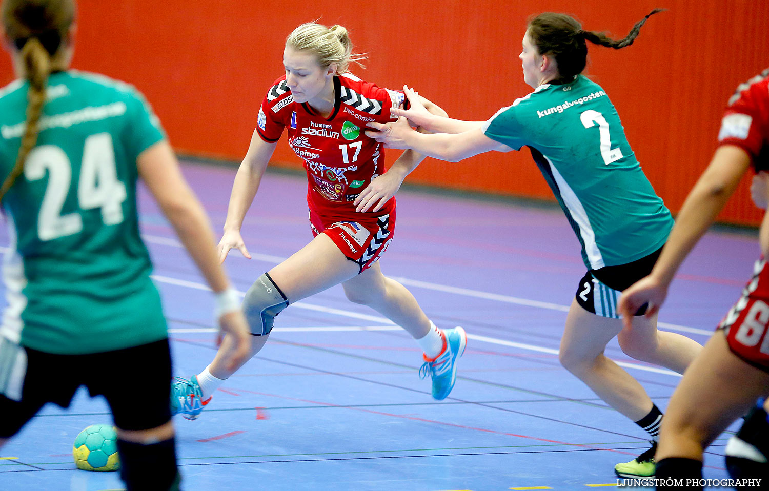 Ungdoms-SM Steg 3 Damjuniorer Skövde HF-Kungälvs HK 19-18,dam,Arena Skövde,Skövde,Sverige,Ungdoms-SM,Handboll,2016,131497