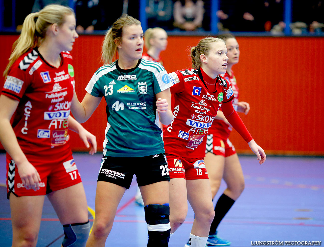 Ungdoms-SM Steg 3 Damjuniorer Skövde HF-Kungälvs HK 19-18,dam,Arena Skövde,Skövde,Sverige,Ungdoms-SM,Handboll,2016,131506