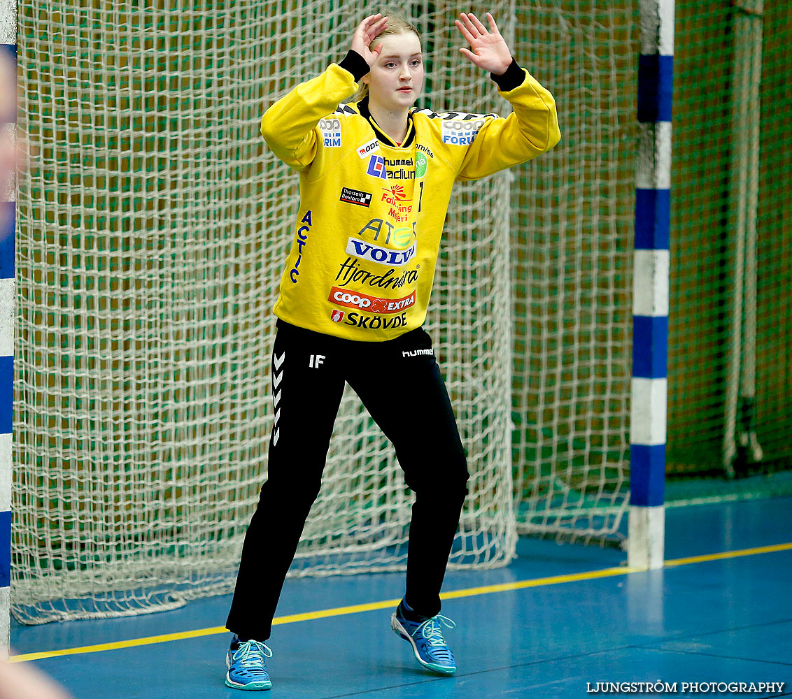 Ungdoms-SM Steg 3 Damjuniorer Skövde HF-Kungälvs HK 19-18,dam,Arena Skövde,Skövde,Sverige,Ungdoms-SM,Handboll,2016,131507