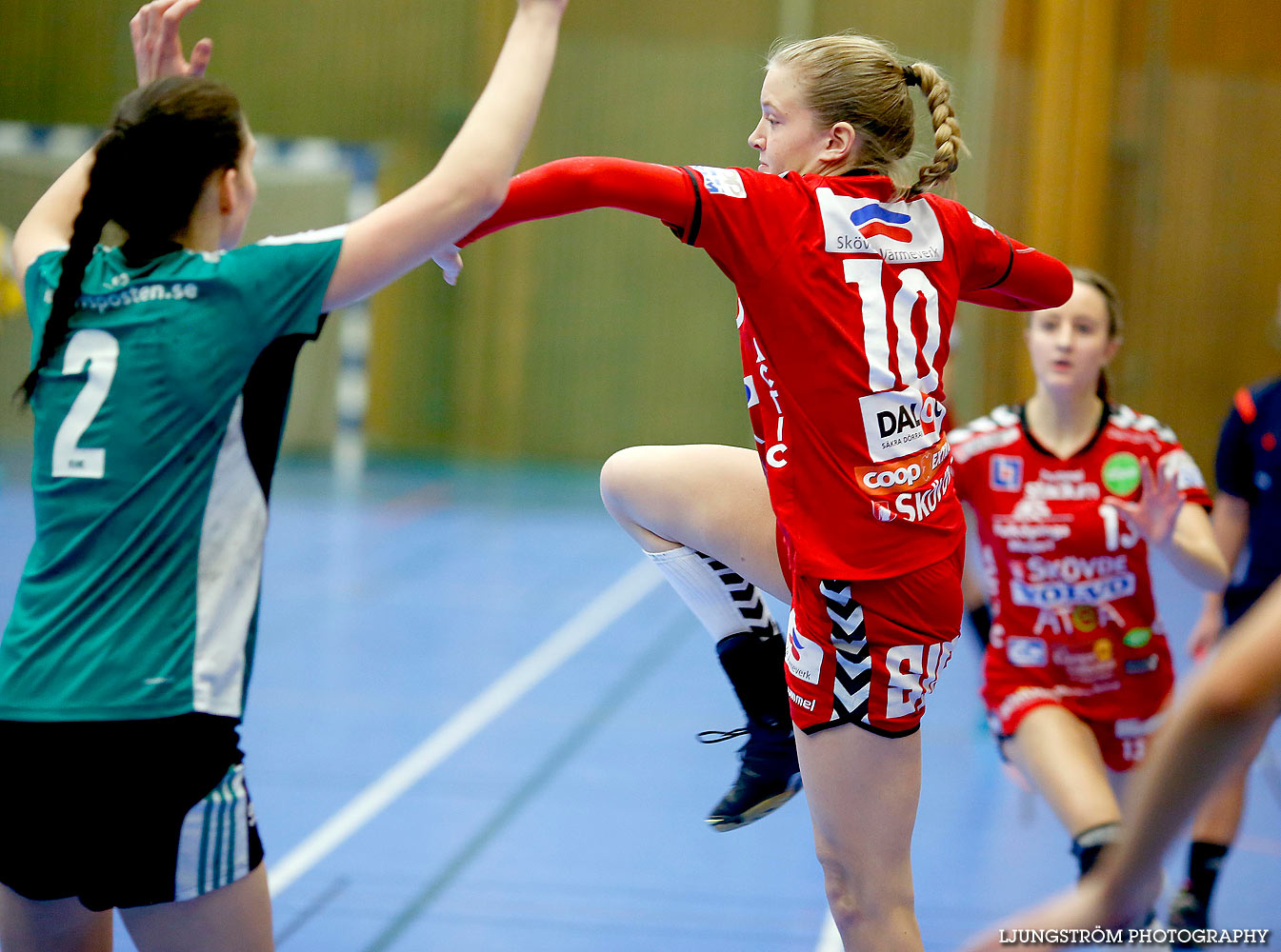 Ungdoms-SM Steg 3 Damjuniorer Skövde HF-Kungälvs HK 19-18,dam,Arena Skövde,Skövde,Sverige,Ungdoms-SM,Handboll,2016,131510