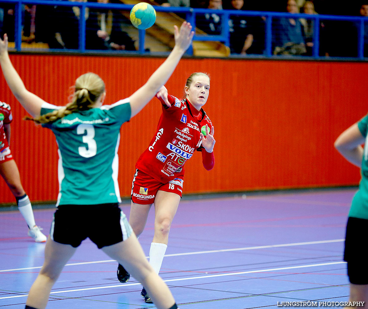 Ungdoms-SM Steg 3 Damjuniorer Skövde HF-Kungälvs HK 19-18,dam,Arena Skövde,Skövde,Sverige,Ungdoms-SM,Handboll,2016,131520