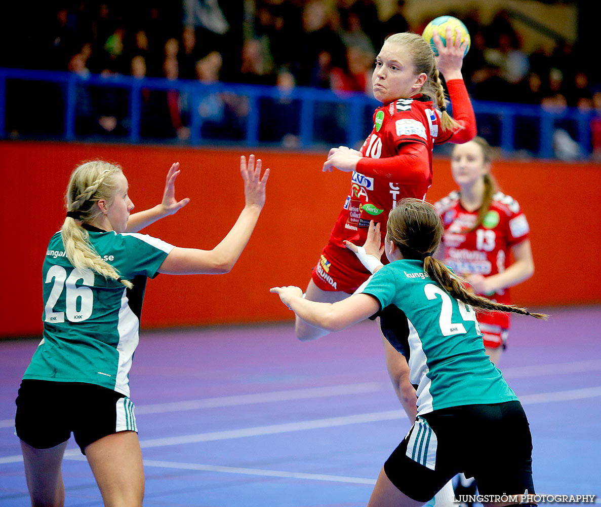 Ungdoms-SM Steg 3 Damjuniorer Skövde HF-Kungälvs HK 19-18,dam,Arena Skövde,Skövde,Sverige,Ungdoms-SM,Handboll,2016,131522