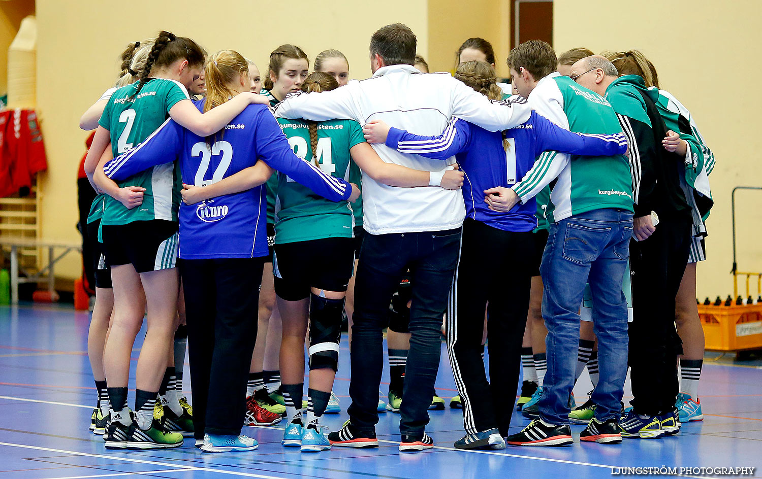 Ungdoms-SM Steg 3 Damjuniorer Skövde HF-Kungälvs HK 19-18,dam,Arena Skövde,Skövde,Sverige,Ungdoms-SM,Handboll,2016,131528