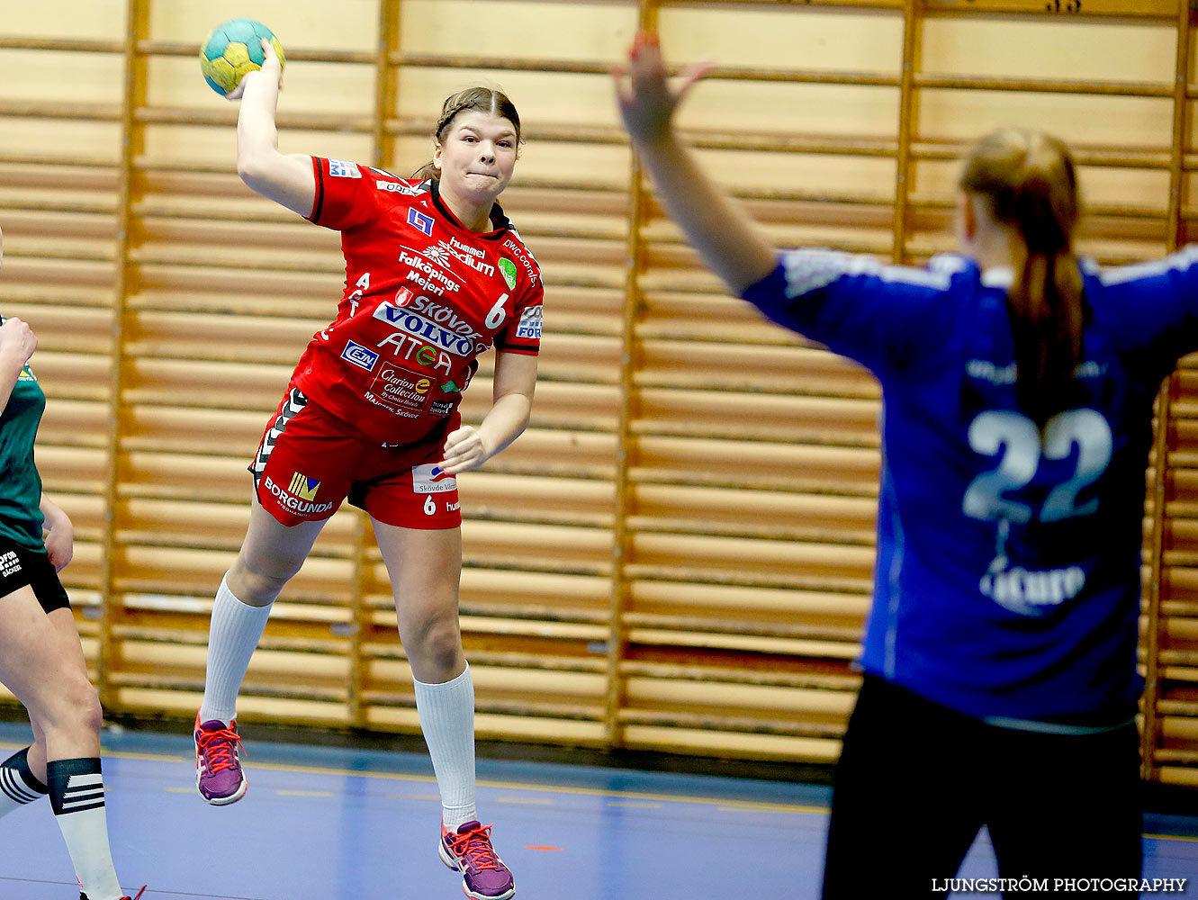 Ungdoms-SM Steg 3 Damjuniorer Skövde HF-Kungälvs HK 19-18,dam,Arena Skövde,Skövde,Sverige,Ungdoms-SM,Handboll,2016,131533