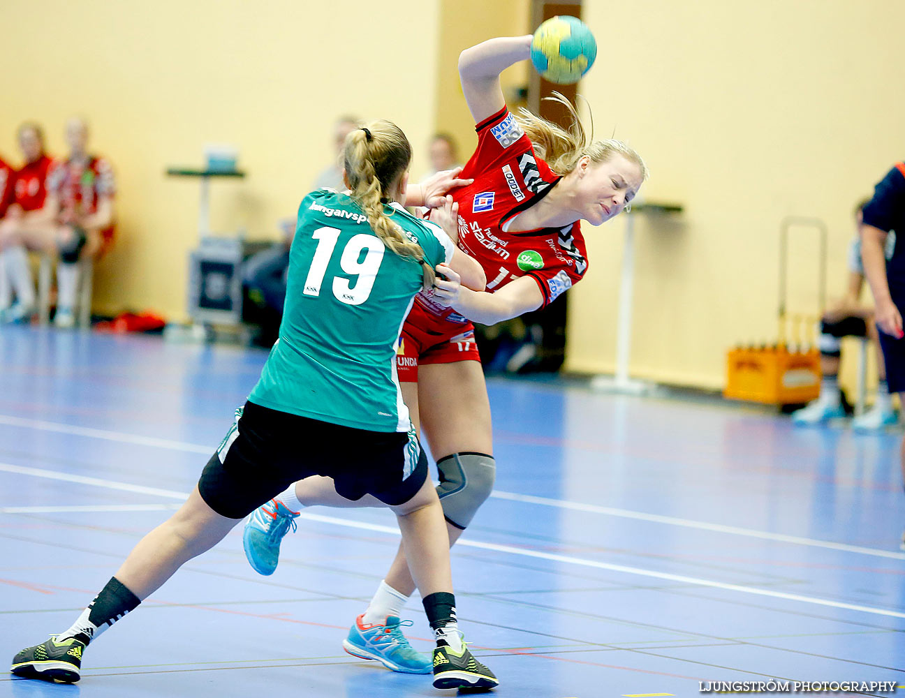 Ungdoms-SM Steg 3 Damjuniorer Skövde HF-Kungälvs HK 19-18,dam,Arena Skövde,Skövde,Sverige,Ungdoms-SM,Handboll,2016,131538