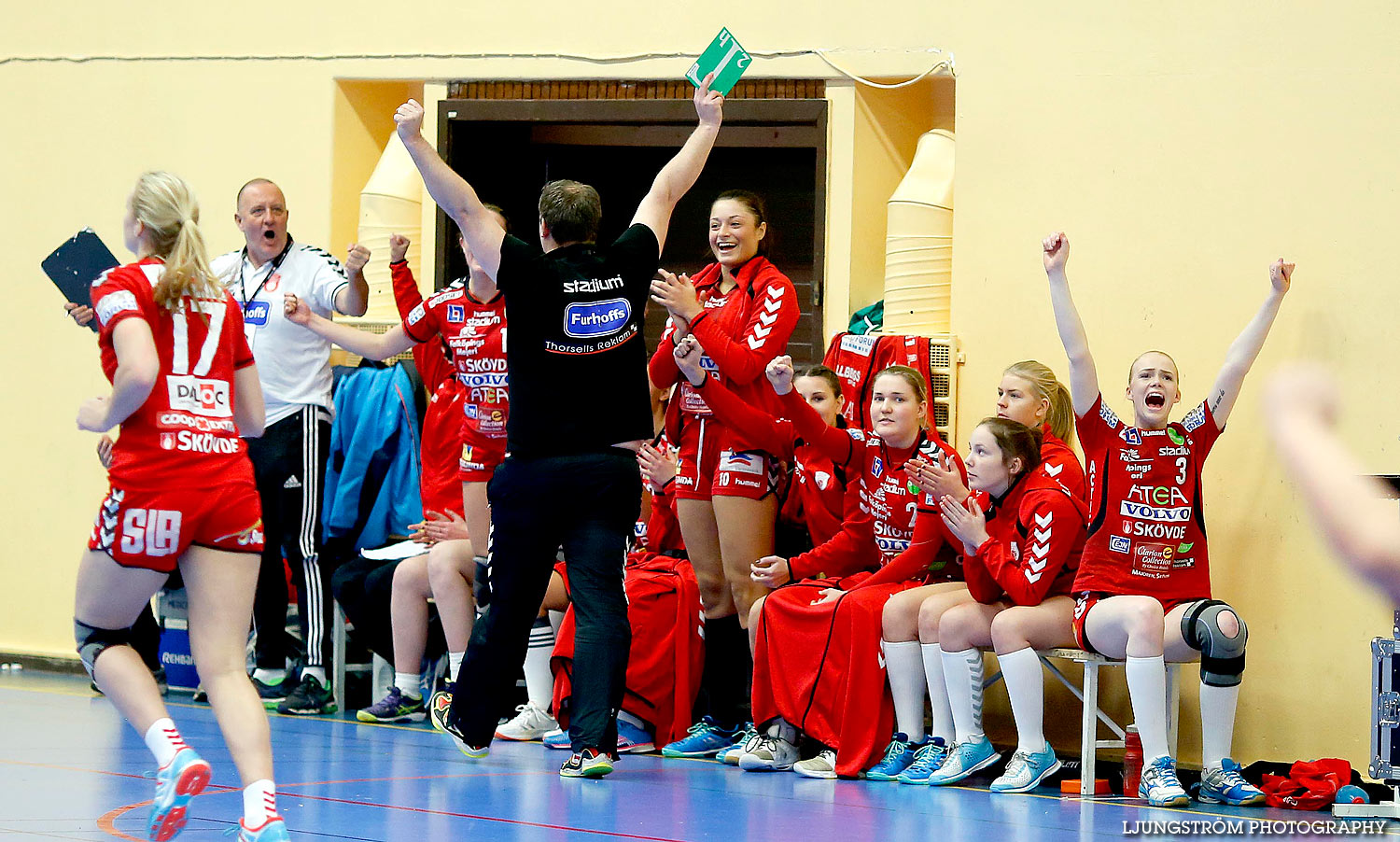 Ungdoms-SM Steg 3 Damjuniorer Skövde HF-Kungälvs HK 19-18,dam,Arena Skövde,Skövde,Sverige,Ungdoms-SM,Handboll,2016,131542