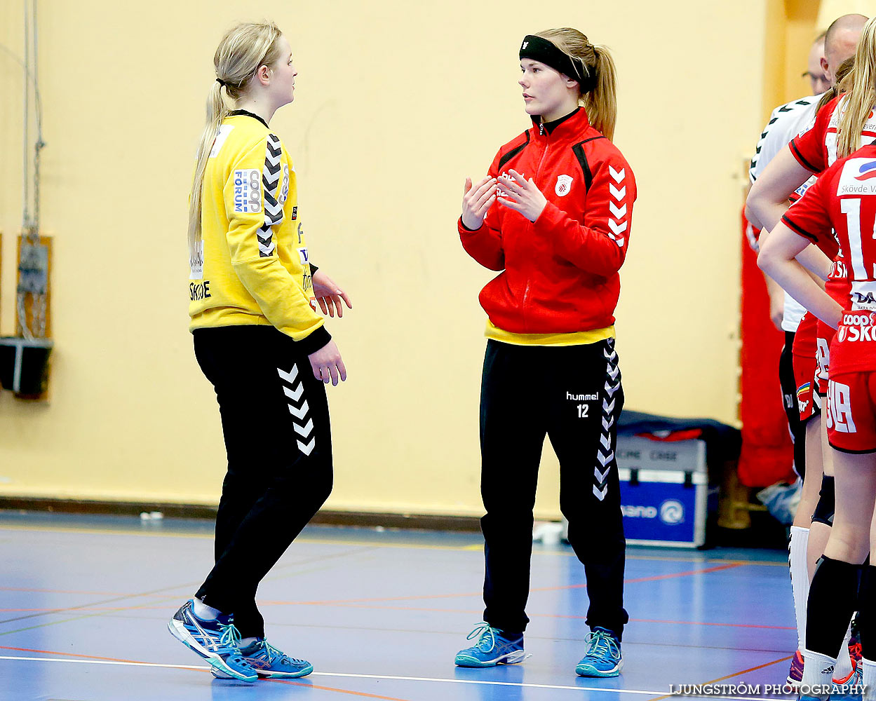 Ungdoms-SM Steg 3 Damjuniorer Skövde HF-Kungälvs HK 19-18,dam,Arena Skövde,Skövde,Sverige,Ungdoms-SM,Handboll,2016,131543