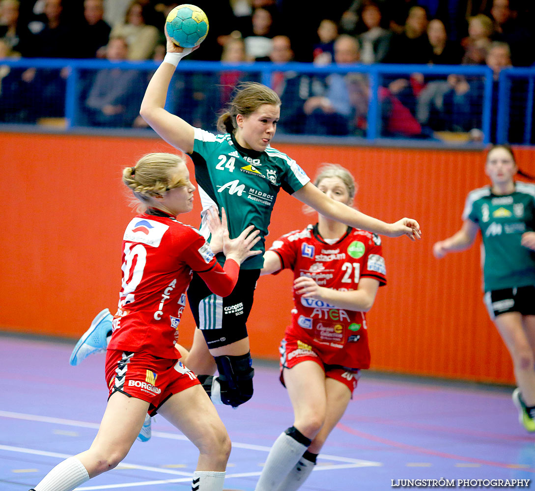 Ungdoms-SM Steg 3 Damjuniorer Skövde HF-Kungälvs HK 19-18,dam,Arena Skövde,Skövde,Sverige,Ungdoms-SM,Handboll,2016,131549