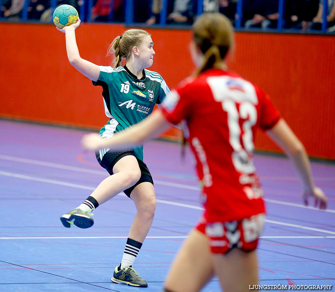 Ungdoms-SM Steg 3 Damjuniorer Skövde HF-Kungälvs HK 19-18,dam,Arena Skövde,Skövde,Sverige,Ungdoms-SM,Handboll,2016,131558