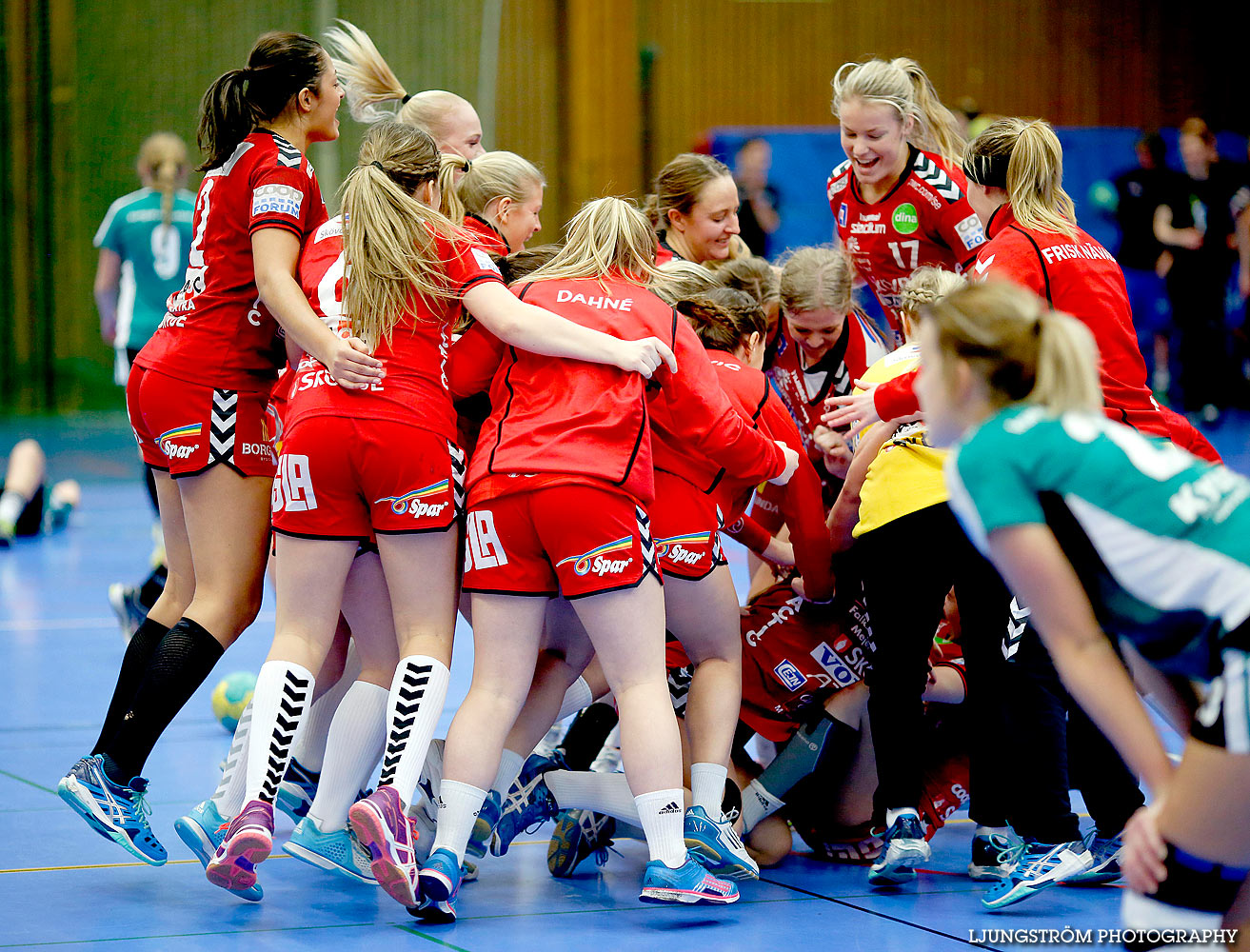 Ungdoms-SM Steg 3 Damjuniorer Skövde HF-Kungälvs HK 19-18,dam,Arena Skövde,Skövde,Sverige,Ungdoms-SM,Handboll,2016,131571