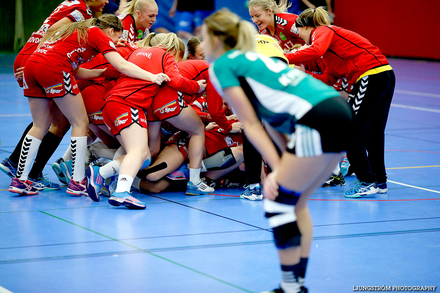 Ungdoms-SM Steg 3 Damjuniorer Skövde HF-Kungälvs HK 19-18,dam,Arena Skövde,Skövde,Sverige,Ungdoms-SM,Handboll,2016,131572