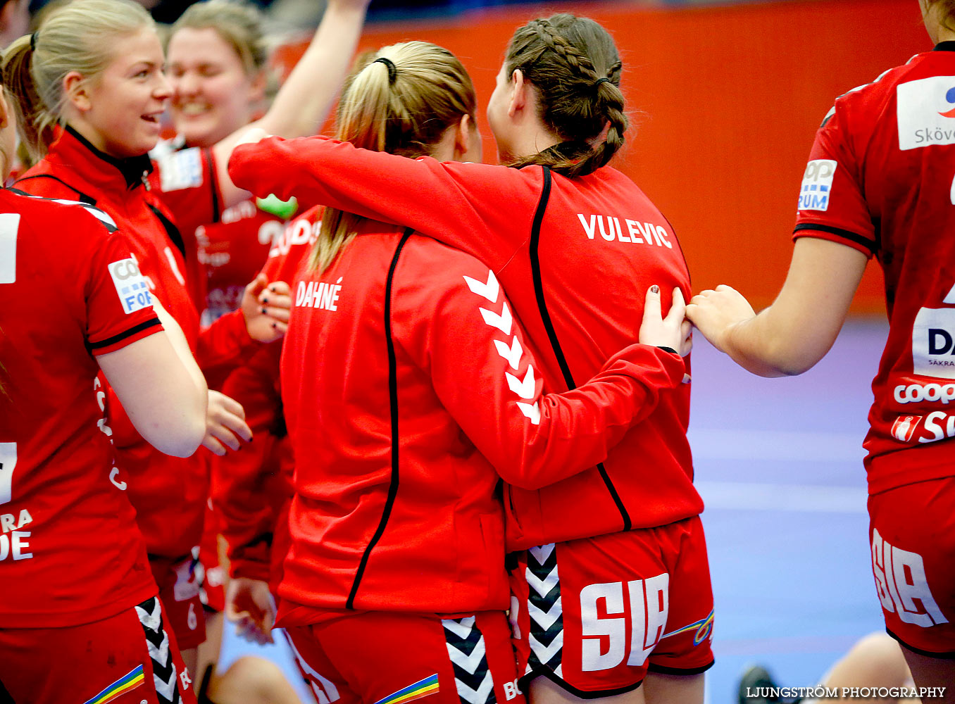 Ungdoms-SM Steg 3 Damjuniorer Skövde HF-Kungälvs HK 19-18,dam,Arena Skövde,Skövde,Sverige,Ungdoms-SM,Handboll,2016,131573