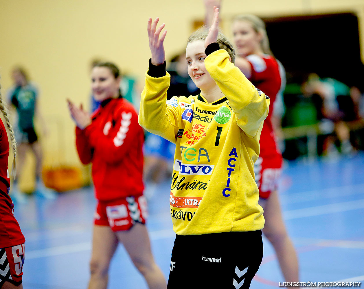 Ungdoms-SM Steg 3 Damjuniorer Skövde HF-Kungälvs HK 19-18,dam,Arena Skövde,Skövde,Sverige,Ungdoms-SM,Handboll,2016,131576