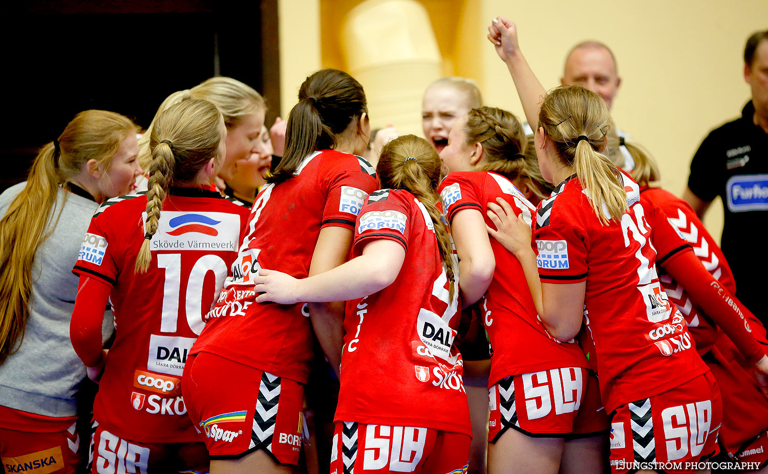 Ungdoms-SM Steg 3 Damjuniorer Skövde HF-Kungälvs HK 19-18,dam,Arena Skövde,Skövde,Sverige,Ungdoms-SM,Handboll,2016,131579