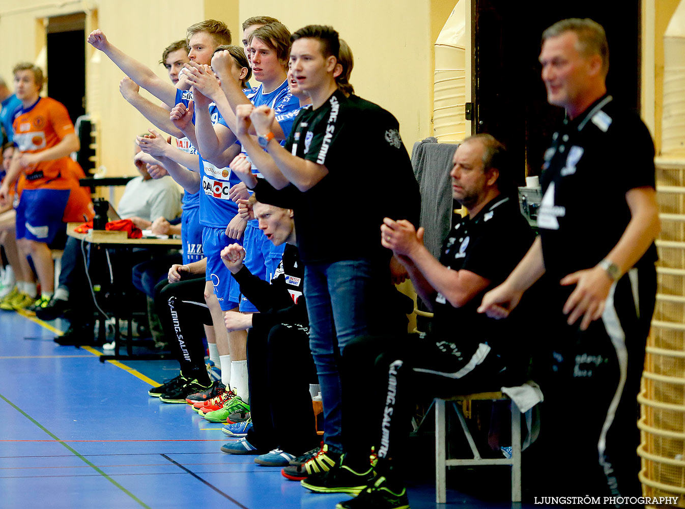 Ungdoms-SM Steg 3 Herrjuniorer IFK Skövde HK-LIF Lindesberg 25-20,herr,Arena Skövde,Skövde,Sverige,Ungdoms-SM,Handboll,2016,131586
