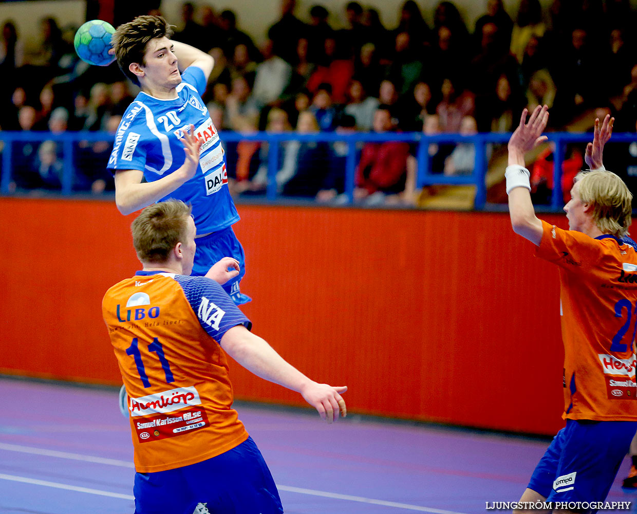 Ungdoms-SM Steg 3 Herrjuniorer IFK Skövde HK-LIF Lindesberg 25-20,herr,Arena Skövde,Skövde,Sverige,Ungdoms-SM,Handboll,2016,131609