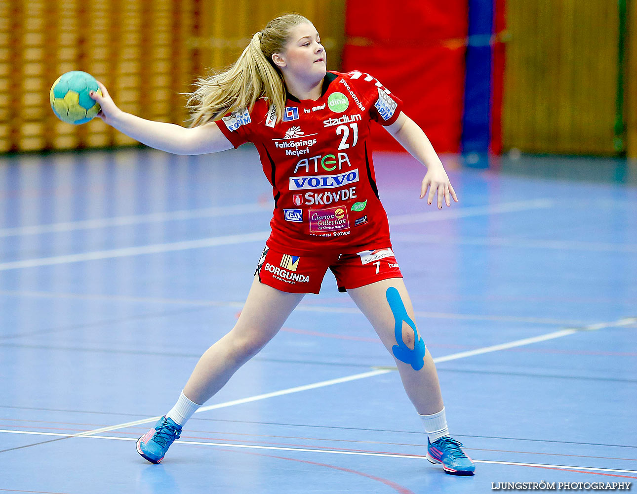 Ungdoms-SM Steg 3 Damjuniorer Skövde HF-HK Kristianstad 24-18,dam,Arena Skövde,Skövde,Sverige,Ungdoms-SM,Handboll,2016,131711