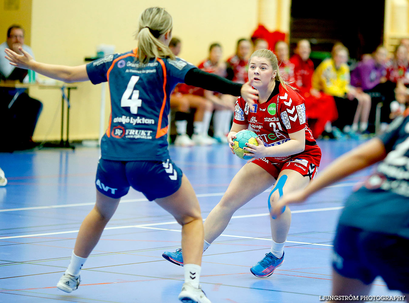 Ungdoms-SM Steg 3 Damjuniorer Skövde HF-HK Kristianstad 24-18,dam,Arena Skövde,Skövde,Sverige,Ungdoms-SM,Handboll,2016,131712