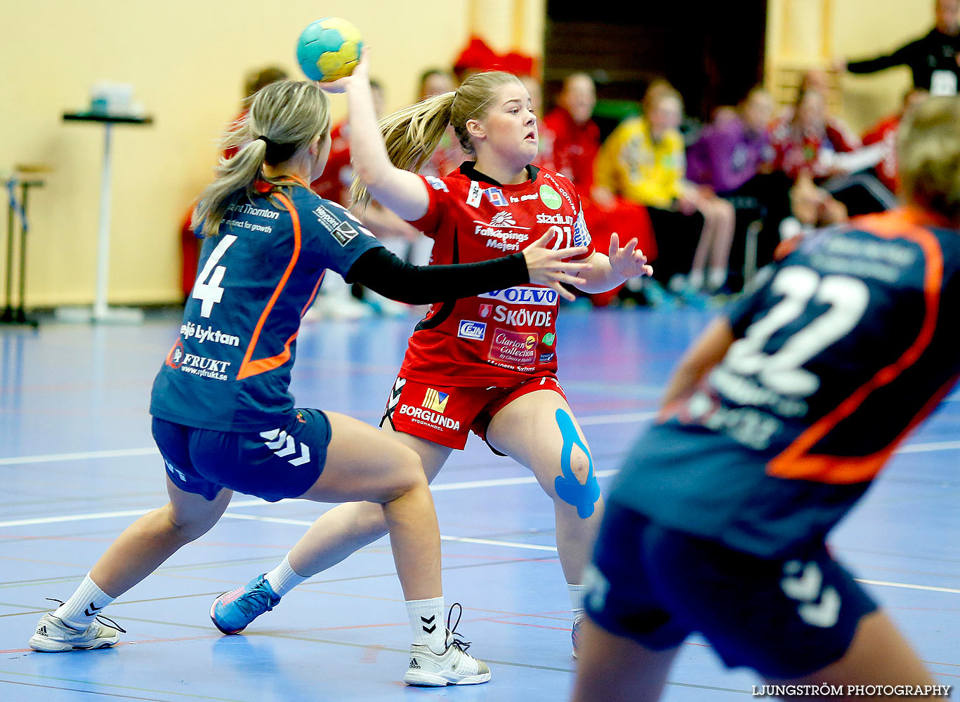 Ungdoms-SM Steg 3 Damjuniorer Skövde HF-HK Kristianstad 24-18,dam,Arena Skövde,Skövde,Sverige,Ungdoms-SM,Handboll,2016,131713