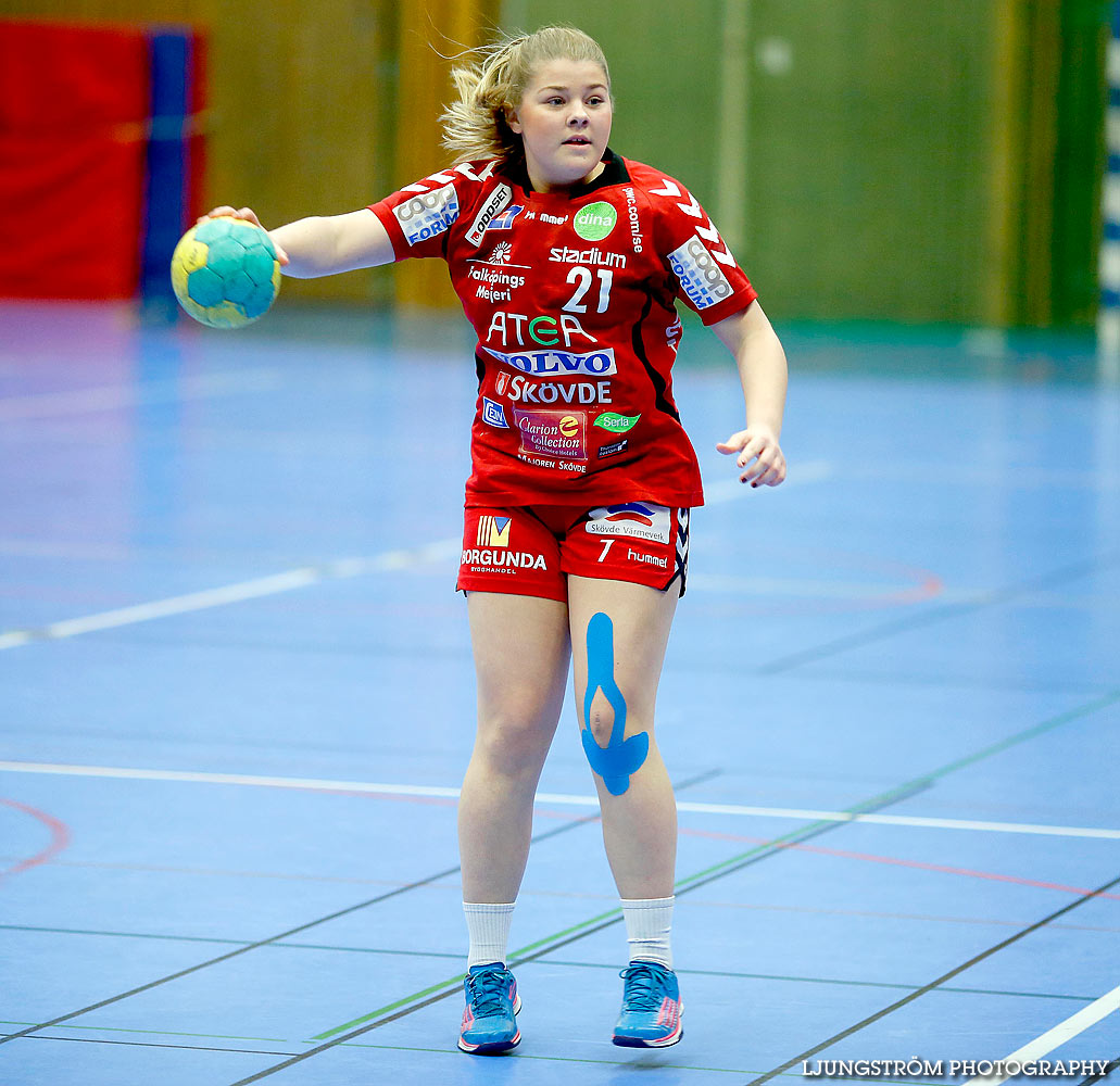 Ungdoms-SM Steg 3 Damjuniorer Skövde HF-HK Kristianstad 24-18,dam,Arena Skövde,Skövde,Sverige,Ungdoms-SM,Handboll,2016,131714