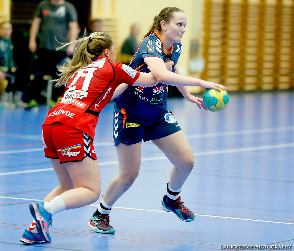 Ungdoms-SM Steg 3 Damjuniorer Skövde HF-HK Kristianstad 24-18,dam,Arena Skövde,Skövde,Sverige,Ungdoms-SM,Handboll,2016,131735