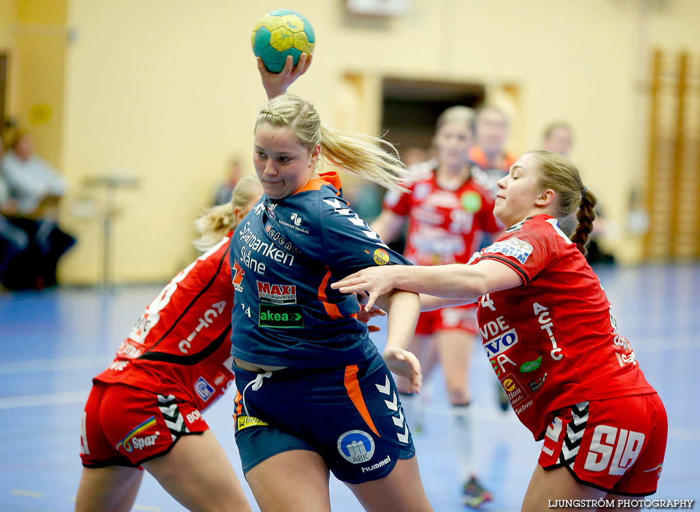 Ungdoms-SM Steg 3 Damjuniorer Skövde HF-HK Kristianstad 24-18,dam,Arena Skövde,Skövde,Sverige,Ungdoms-SM,Handboll,2016,131738