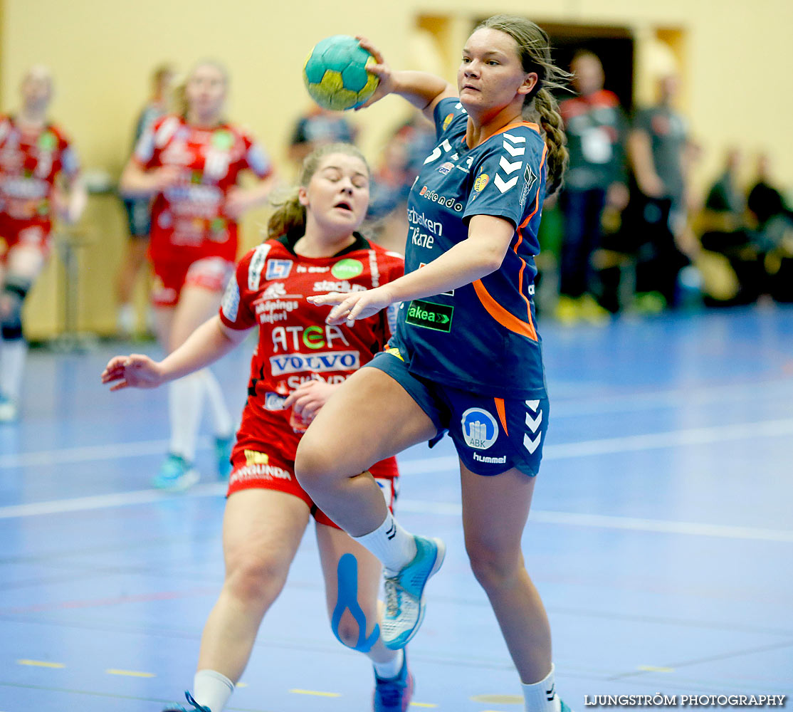 Ungdoms-SM Steg 3 Damjuniorer Skövde HF-HK Kristianstad 24-18,dam,Arena Skövde,Skövde,Sverige,Ungdoms-SM,Handboll,2016,131740