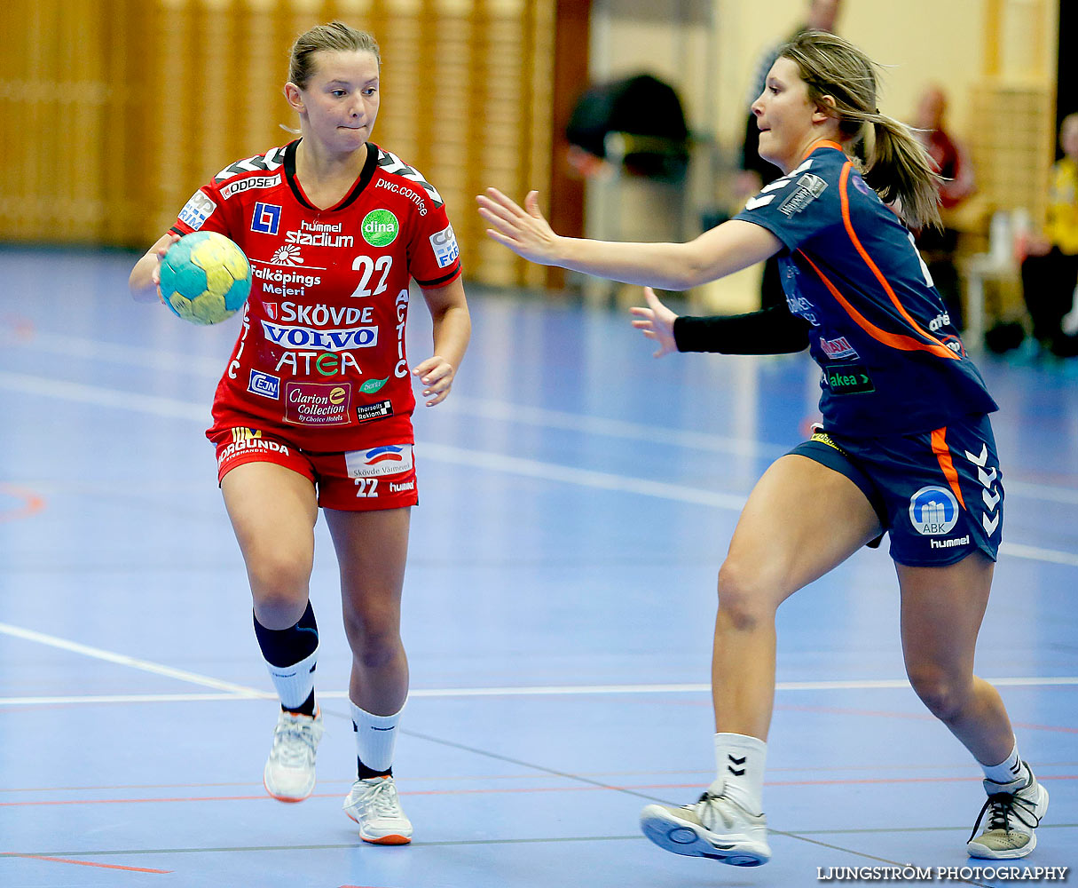 Ungdoms-SM Steg 3 Damjuniorer Skövde HF-HK Kristianstad 24-18,dam,Arena Skövde,Skövde,Sverige,Ungdoms-SM,Handboll,2016,131750