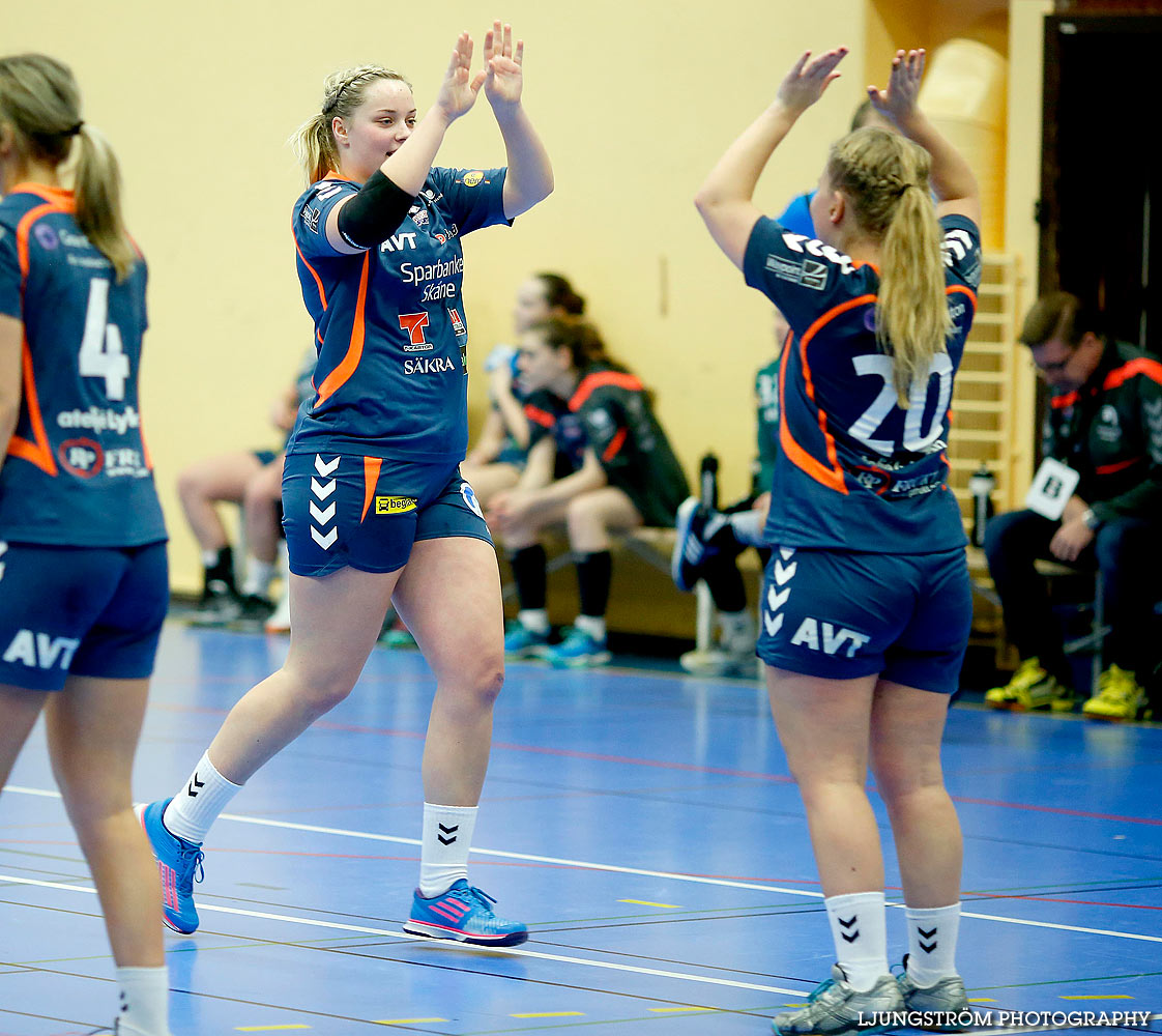 Ungdoms-SM Steg 3 Damjuniorer Skövde HF-HK Kristianstad 24-18,dam,Arena Skövde,Skövde,Sverige,Ungdoms-SM,Handboll,2016,131753