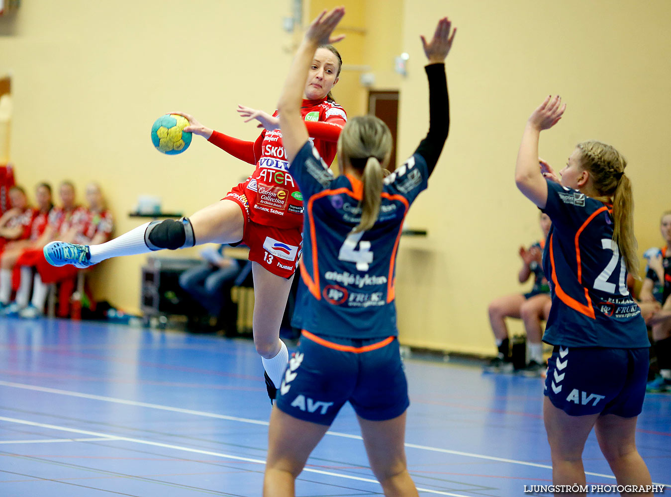 Ungdoms-SM Steg 3 Damjuniorer Skövde HF-HK Kristianstad 24-18,dam,Arena Skövde,Skövde,Sverige,Ungdoms-SM,Handboll,2016,131754