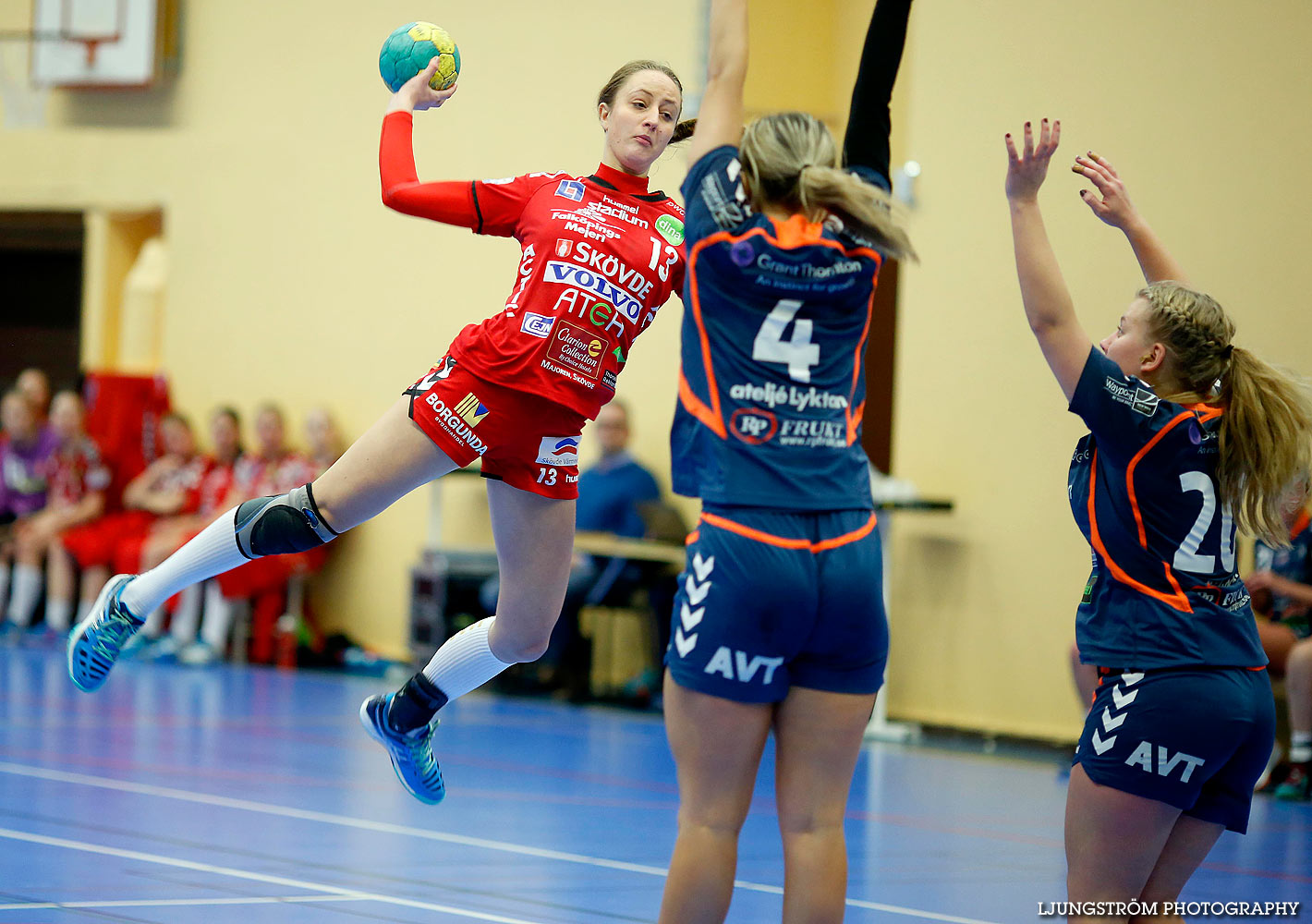 Ungdoms-SM Steg 3 Damjuniorer Skövde HF-HK Kristianstad 24-18,dam,Arena Skövde,Skövde,Sverige,Ungdoms-SM,Handboll,2016,131755