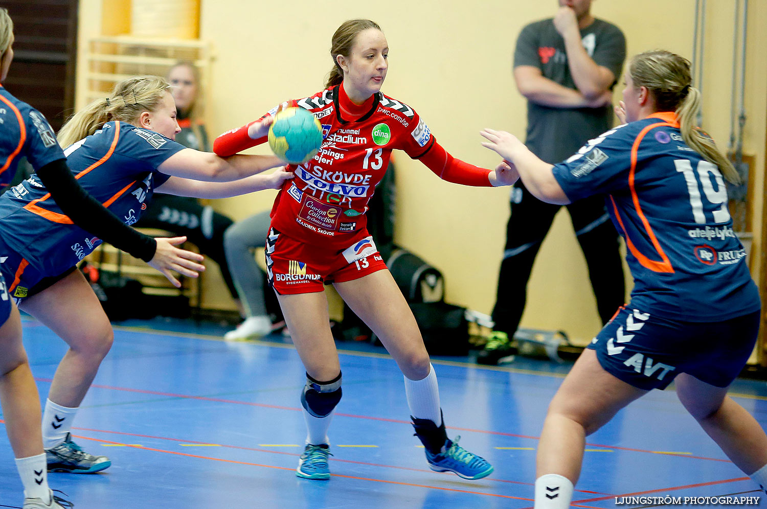 Ungdoms-SM Steg 3 Damjuniorer Skövde HF-HK Kristianstad 24-18,dam,Arena Skövde,Skövde,Sverige,Ungdoms-SM,Handboll,2016,131759