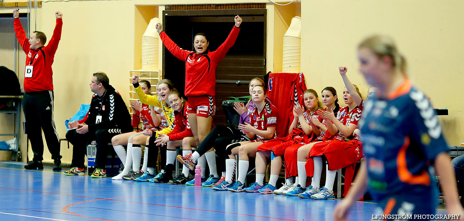 Ungdoms-SM Steg 3 Damjuniorer Skövde HF-HK Kristianstad 24-18,dam,Arena Skövde,Skövde,Sverige,Ungdoms-SM,Handboll,2016,131762